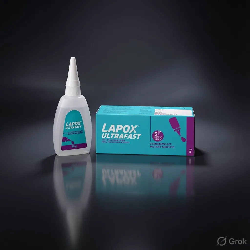Lapox Ultra Fast 50g cyanoacrylate instant adhesive